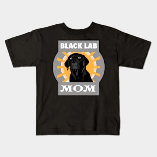 Labrador Retriever Black Lab Mom Dog Lover Owner Kids T-Shirt